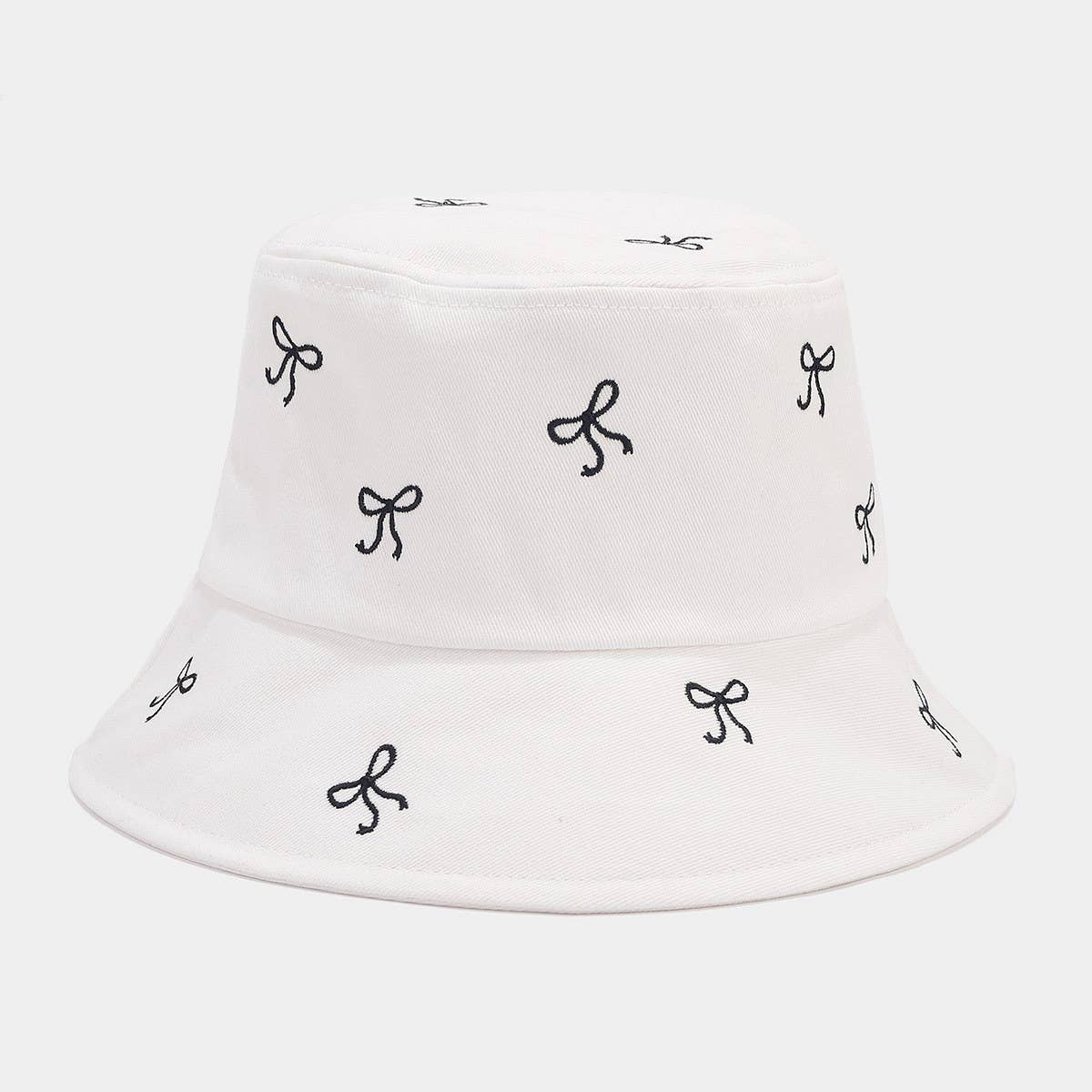 2024 NEW SIMPLE TRAVEL BOW BUCKET HAT_CWAH1569