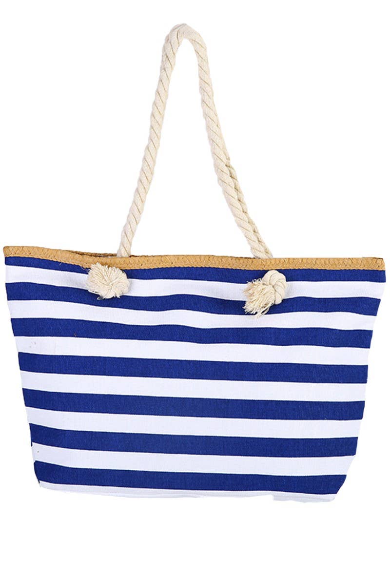 STRIPE CASUAL TRENDY BEACH BAG_CWAB293