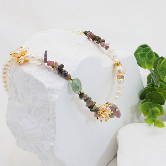 HIGH-END EXQUISITE FASHION PEARL NECKLACE