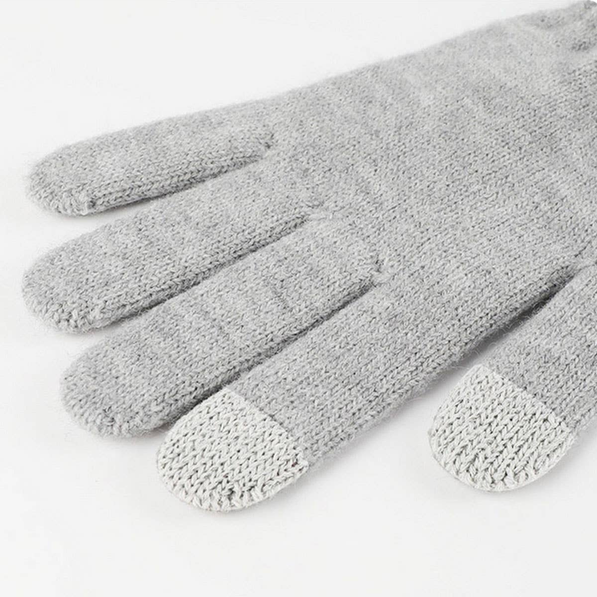 NEW KNITTED HAT, SCARF AND GLOVES THREE-PIECE SET