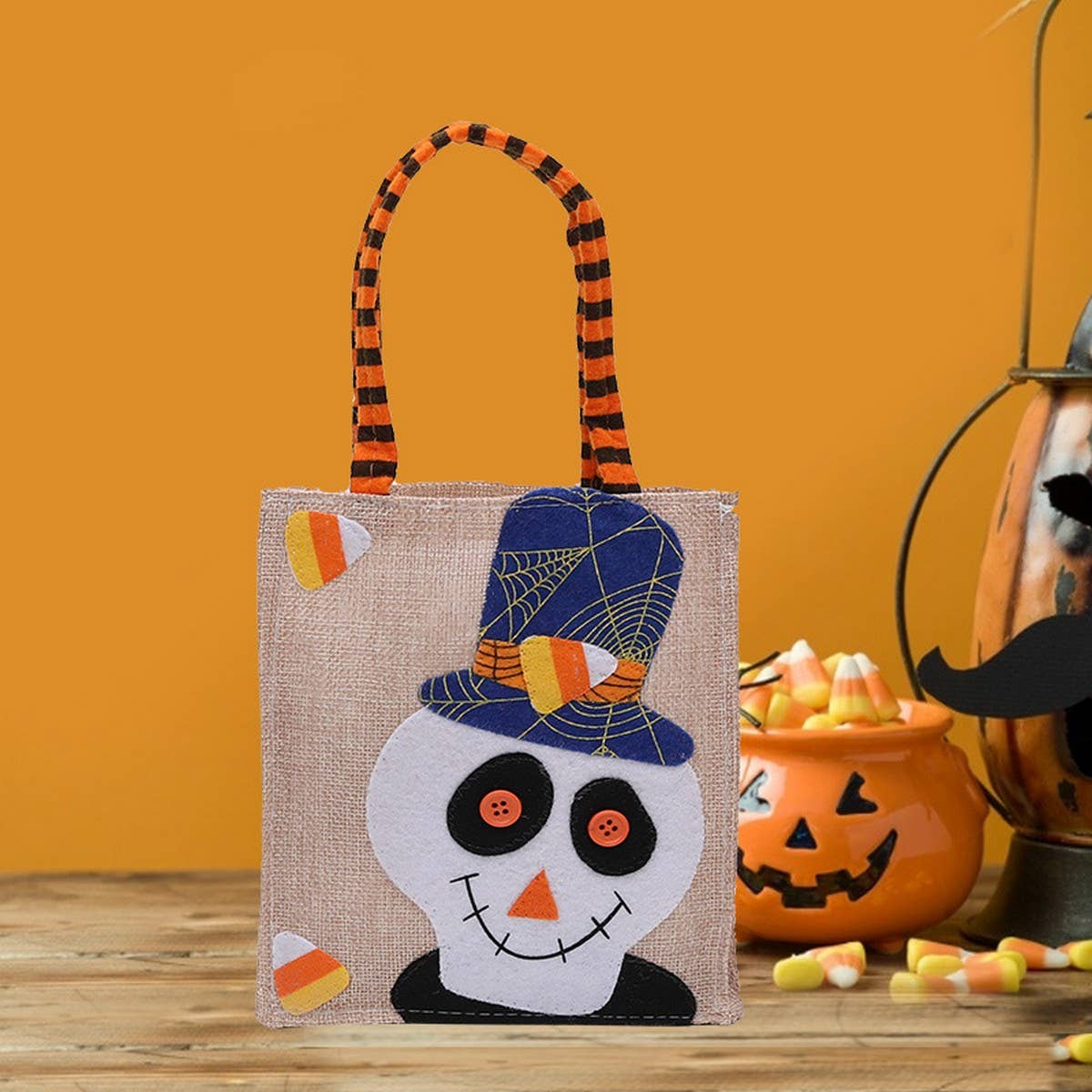 CWAB2573_Halloween Creative Cartoon Pumpkin Candy Gift Bag