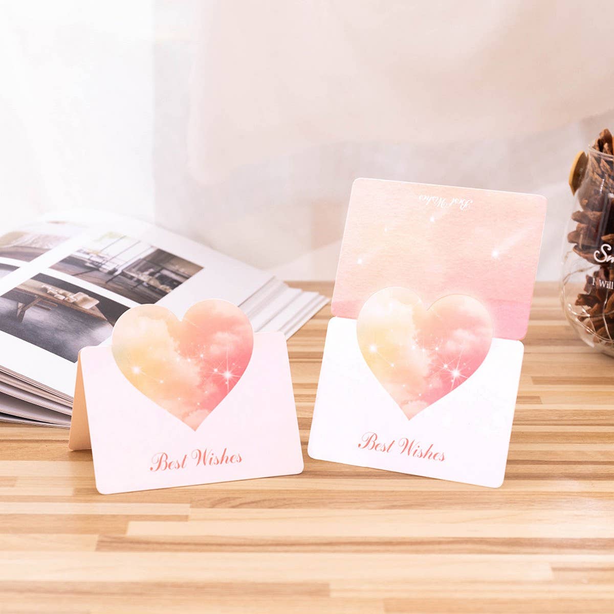 INS STYLE THREE-DIMENSIONAL LOVE GREETING CARD