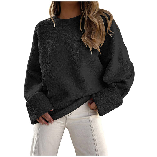 Everything goes with street style crew neck turtlenecks