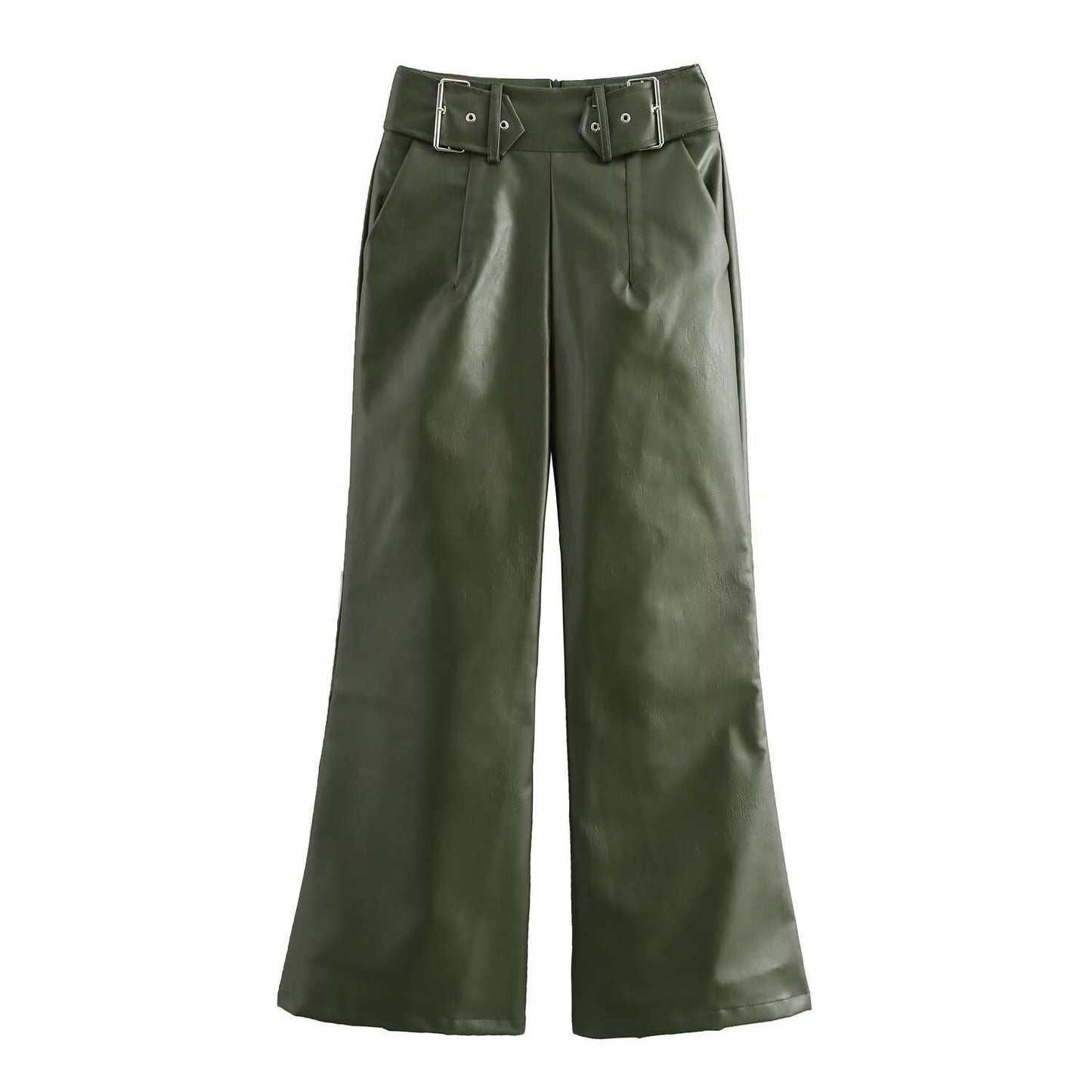 PERSONALIZED HIGH-WAISTED FLOOR-LENGTH PANTS