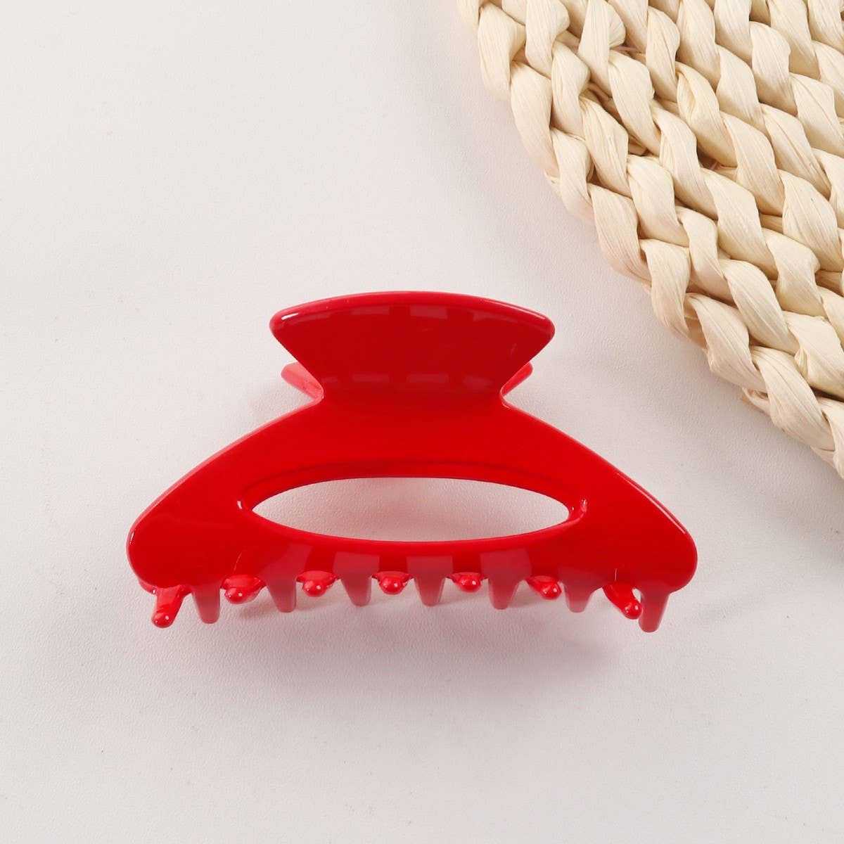 CWAHA1403_SOLID COLOR HAIR CLAW CLIP