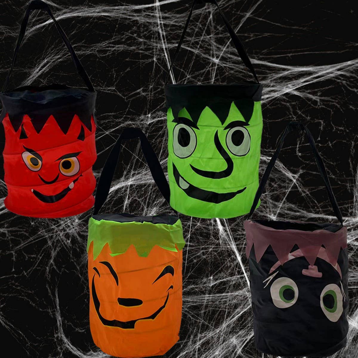 CWMM9608_HALLOWEEN GHOST WITCH GHOST FESTIVAL TOTE BAG