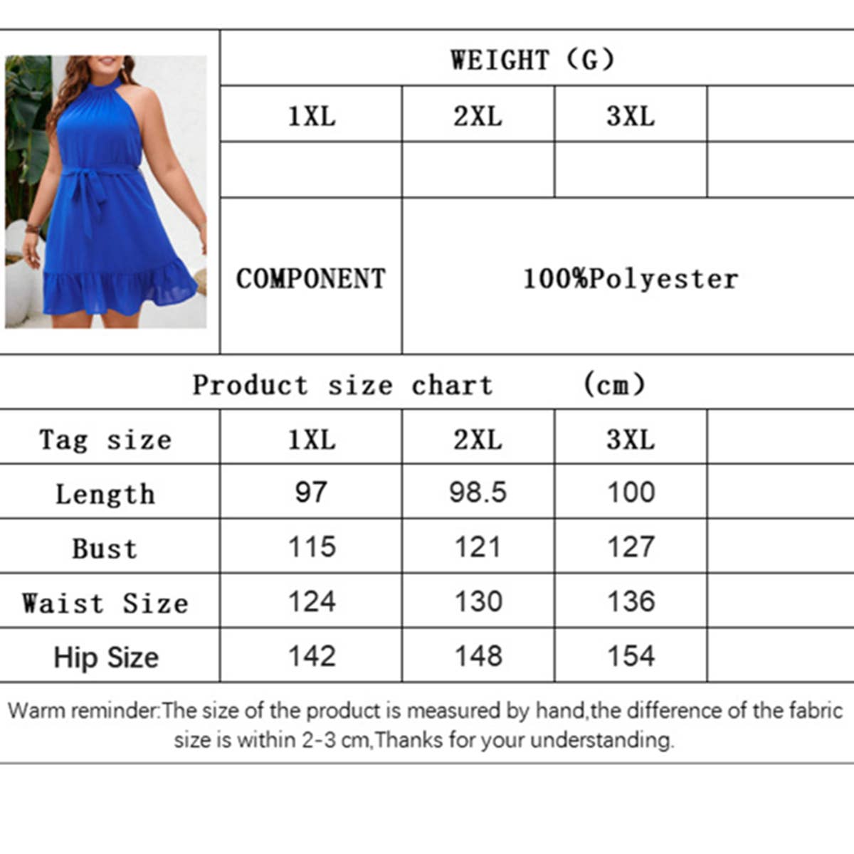 Chic Solid Round Neck Halter Dress with Tie Waist