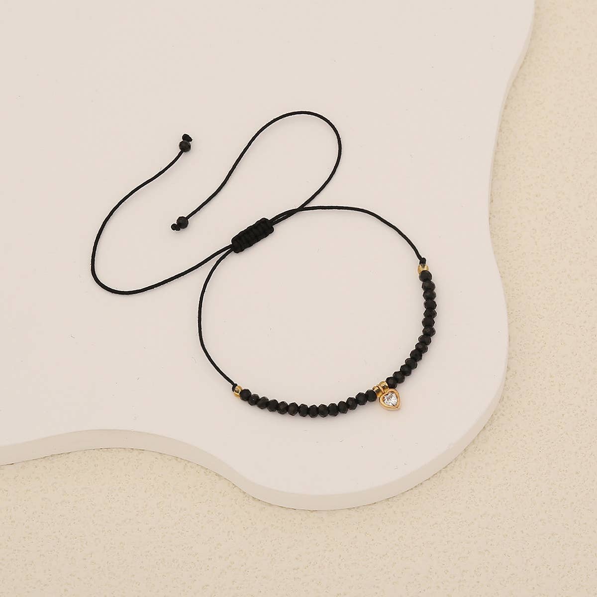 FASHIONABLE LOVE CRYSTAL BRAIDED BRACELET_CWAHA0882