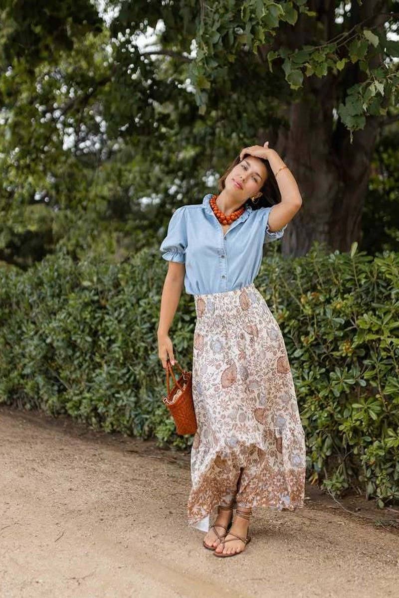 CWBLS0670_BOHO FLORAL FLOWY VACATION MAXI SKIRT