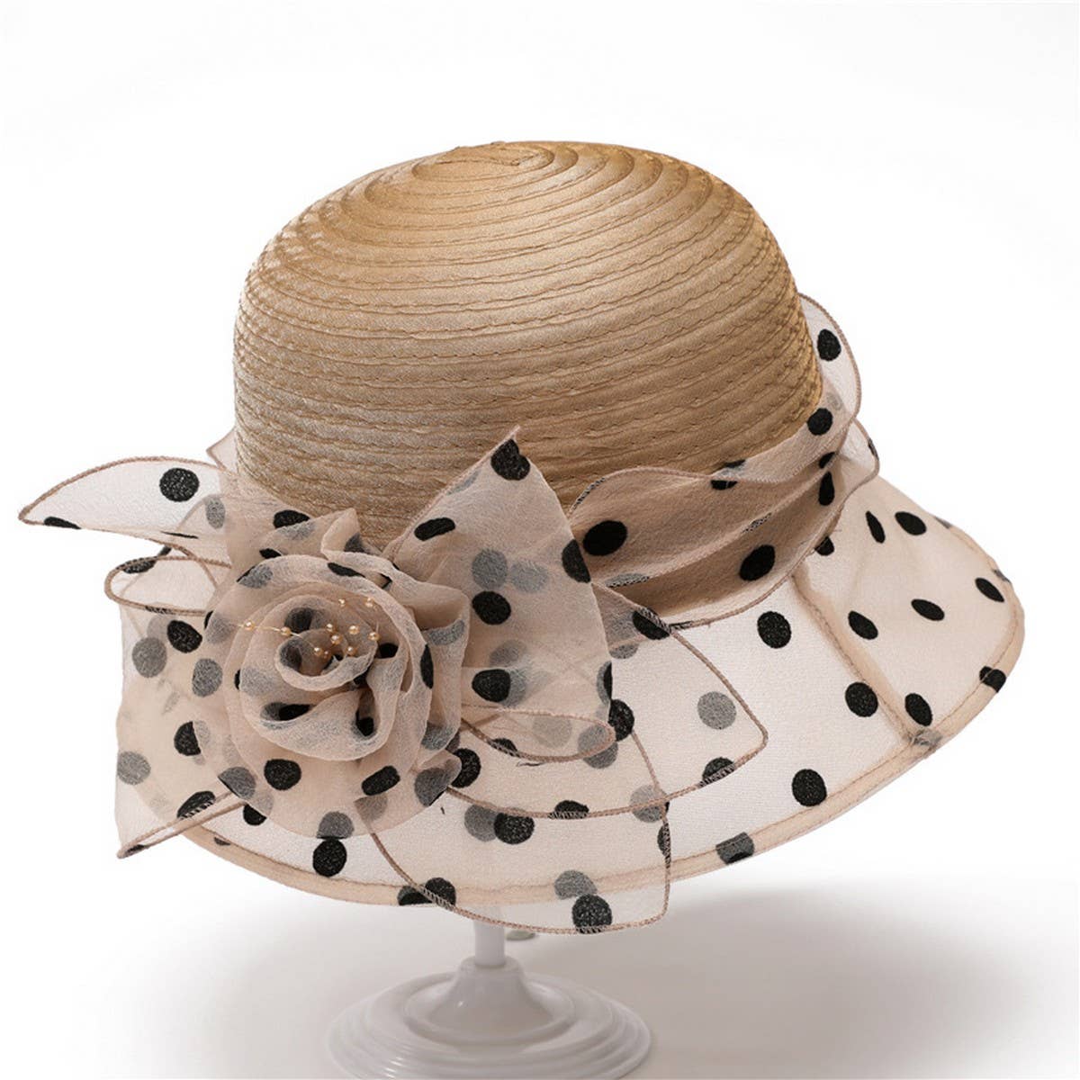 FLOWER HAT,ELEGANT SUN PROTECTION HAT_CWAH1449