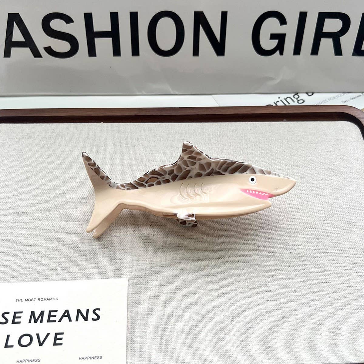 Ocean Claw Clip ??Shell, Shark, Turtle & Penguin_CWAHA5706