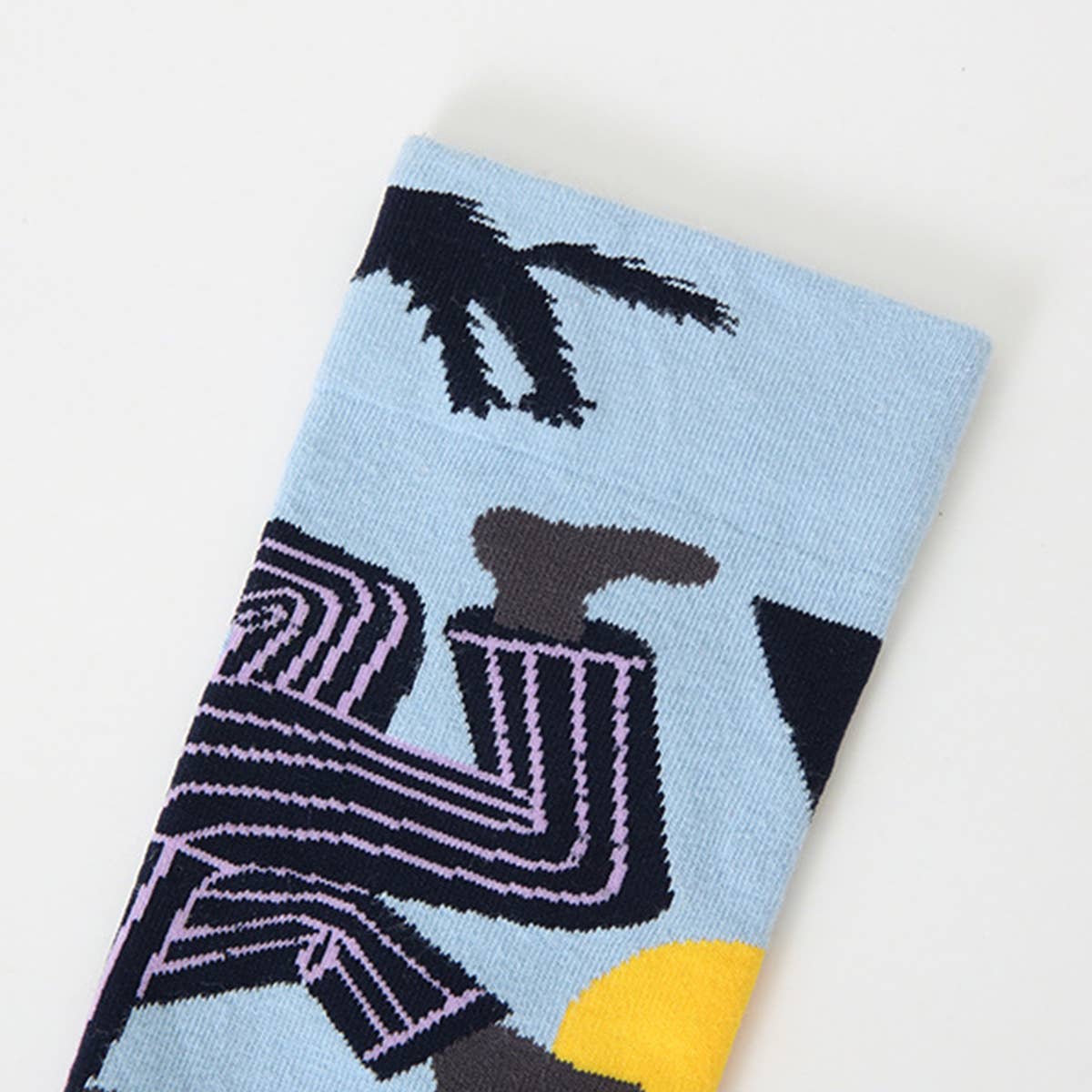 FUN SOCKS COLORFUL  PATTERNED ART SOCKS
