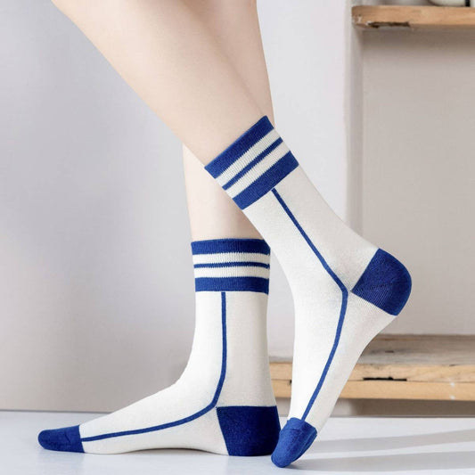 NEW AUTUMN AND WINTER COTTON MIDDLE TUBE SOCKS