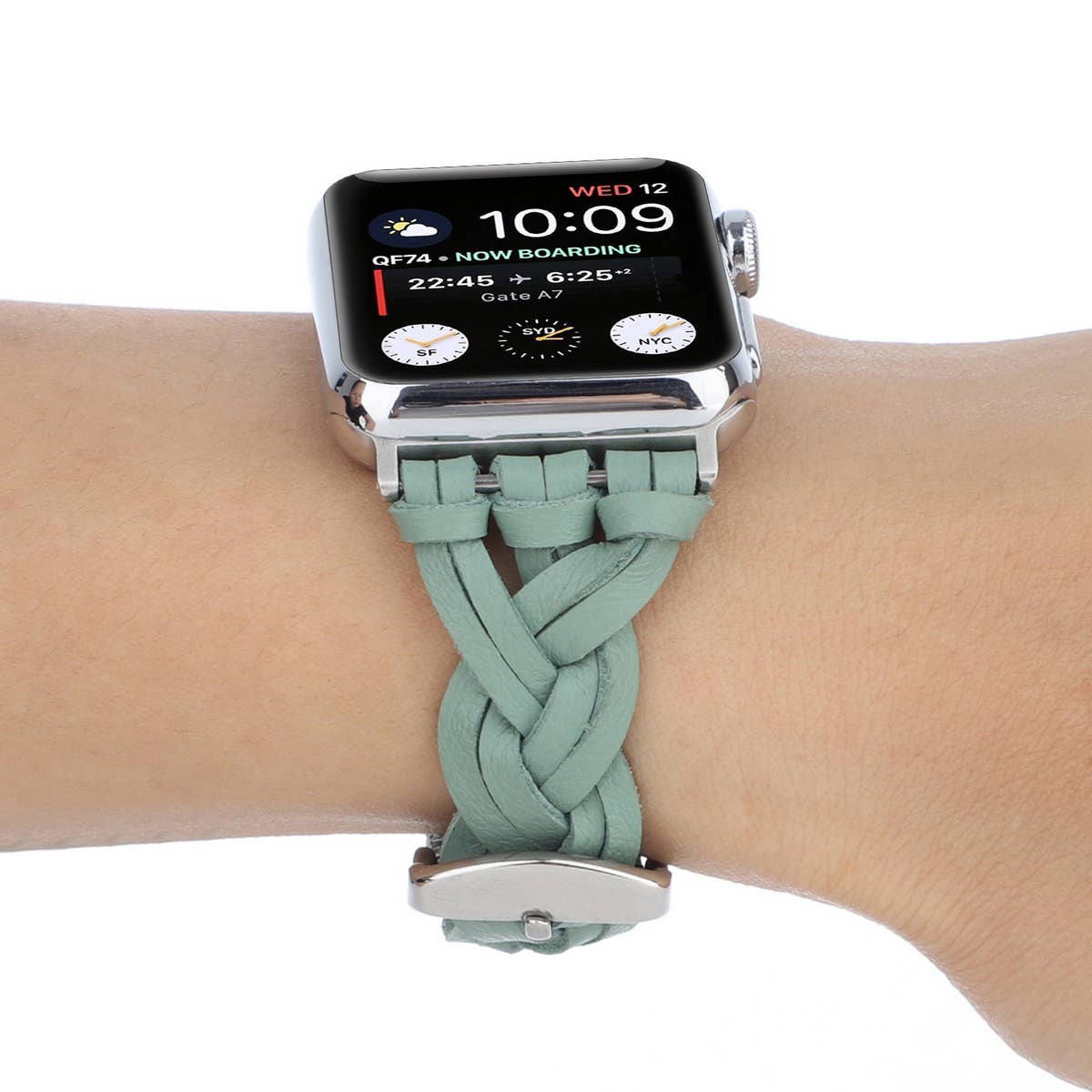 APPLE WATCH HAND-WOVEN LEATHER STRAP_CWWW0043