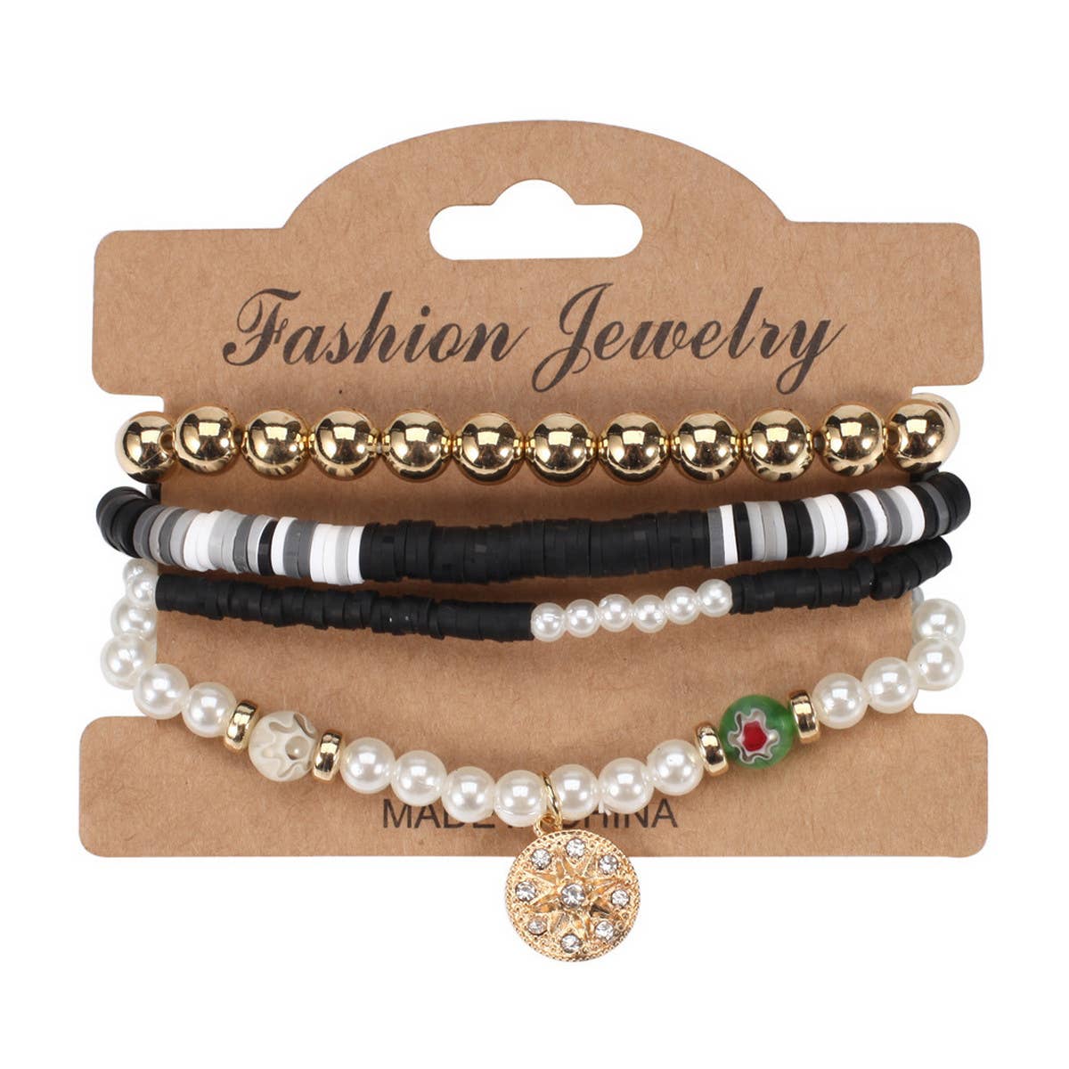 HOT SELLING BOHEMIAN IMITATION PEARL BRACELET