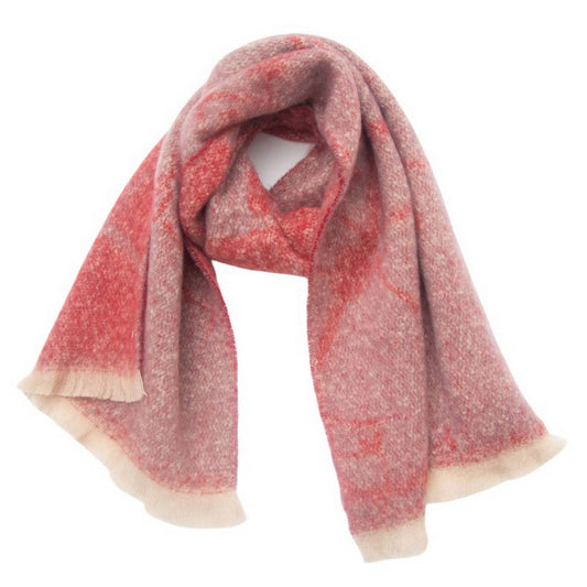 Women's Floral Jacquard Shawl Scarf