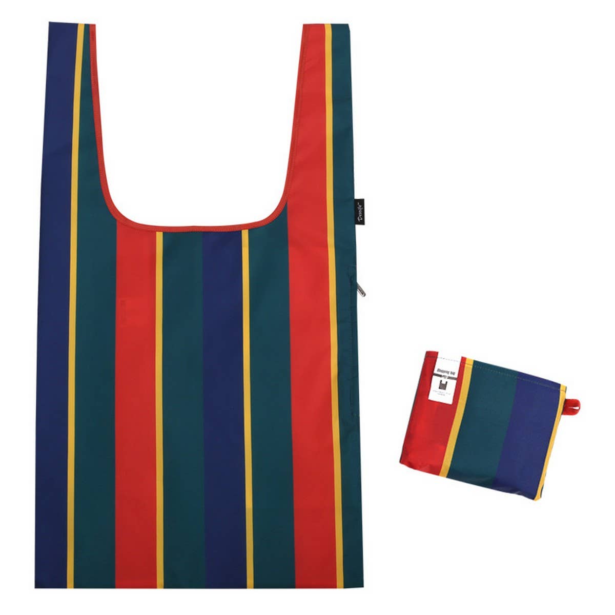 FOLDING DOUBLE SHOPPING BAG LARGE HANDBAG_CWAB1818