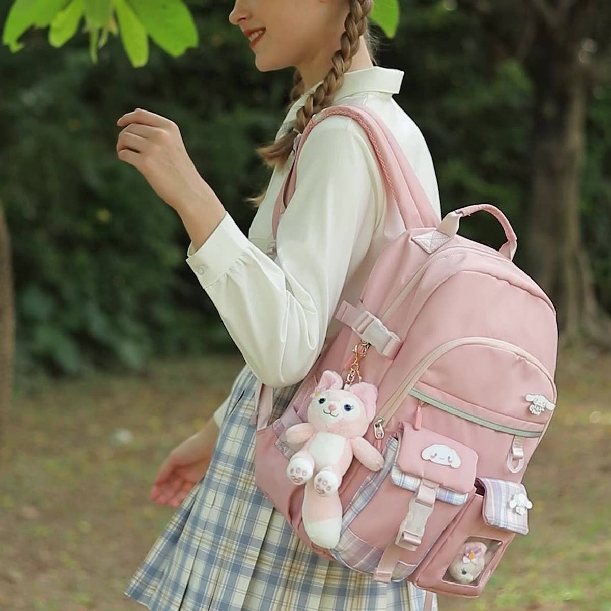 JK Backpacks for School Girls Lightweight Bag_CWAB5498