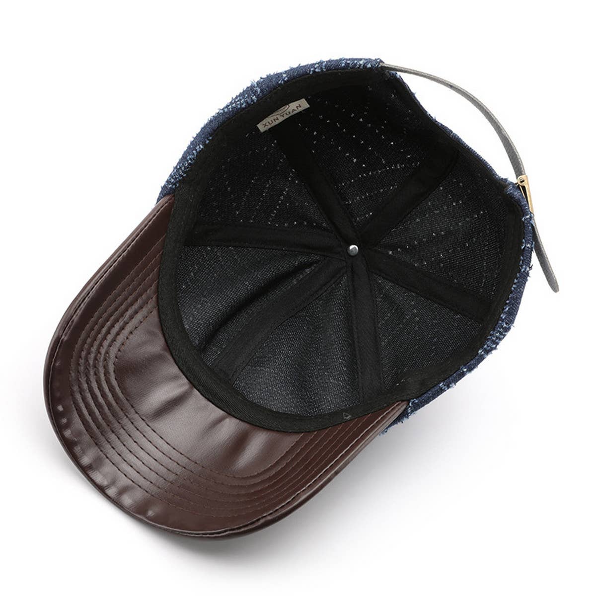 CWAH3208_SOLID COLOR BLOCK SUN VISOR BASEBALL CAP