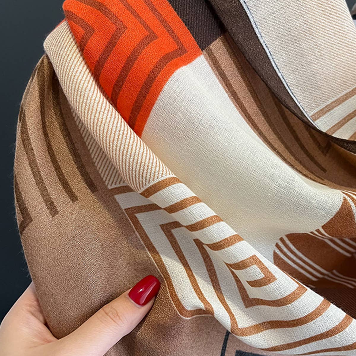 New Winter Plaid Scarf for Women - Warm&Versatile_CWASC0592