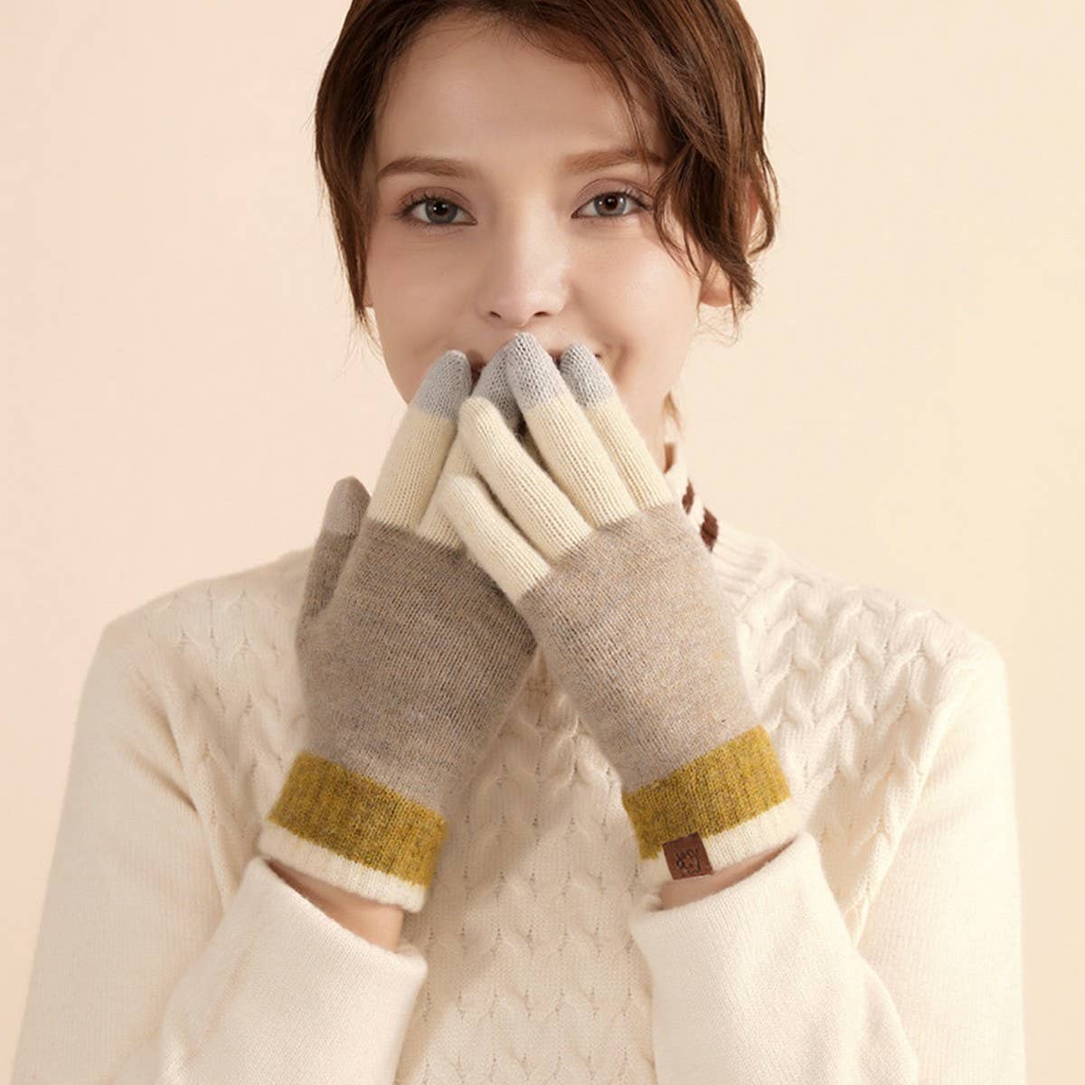 WINTER OUTDOOR COLD PROTECTION TOUCH SCREEN GLOVES_CWAG0398