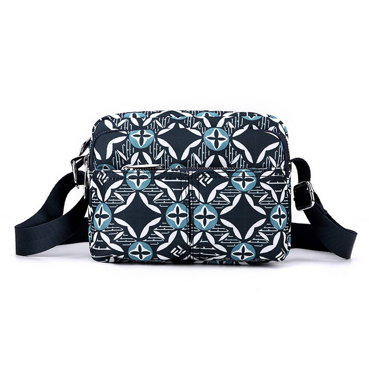 NYLON LARGE CAPACITY SHOULDER MESSENGER BAG_CWAB3487