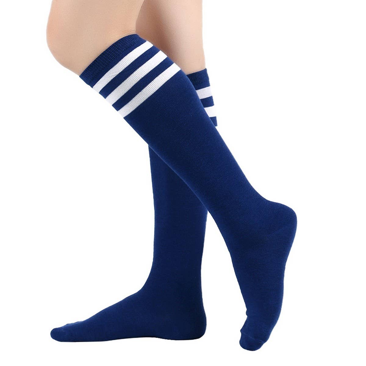 CWMM10064_WOMEN KNEE-HIGH SOCKS FOR SCHOOL &AMP  PERFORMANCE