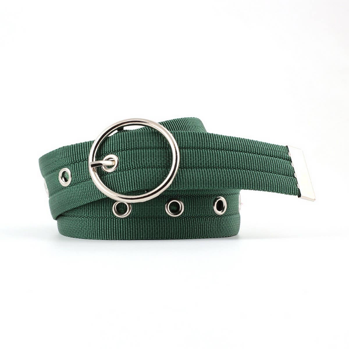 NEW HOLLOW ROUND BUCKLE PERSONALIZED BELT_CWABE0608