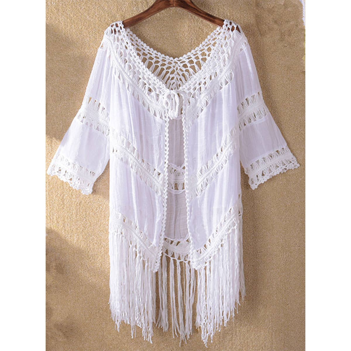 HOLLOW BEACH SUN PROTECTION SWIMSUIT COVER UP