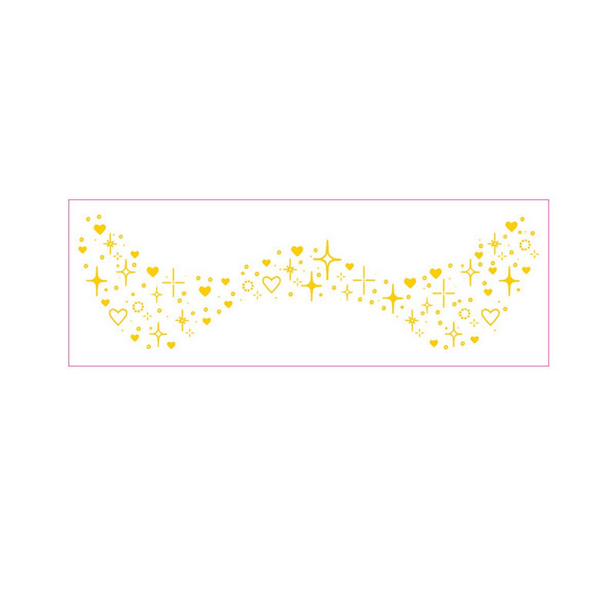 Gold Foil Freckle Tattoos for Makeup Looks