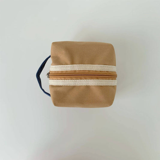 Canvas storage small cosmetic bag