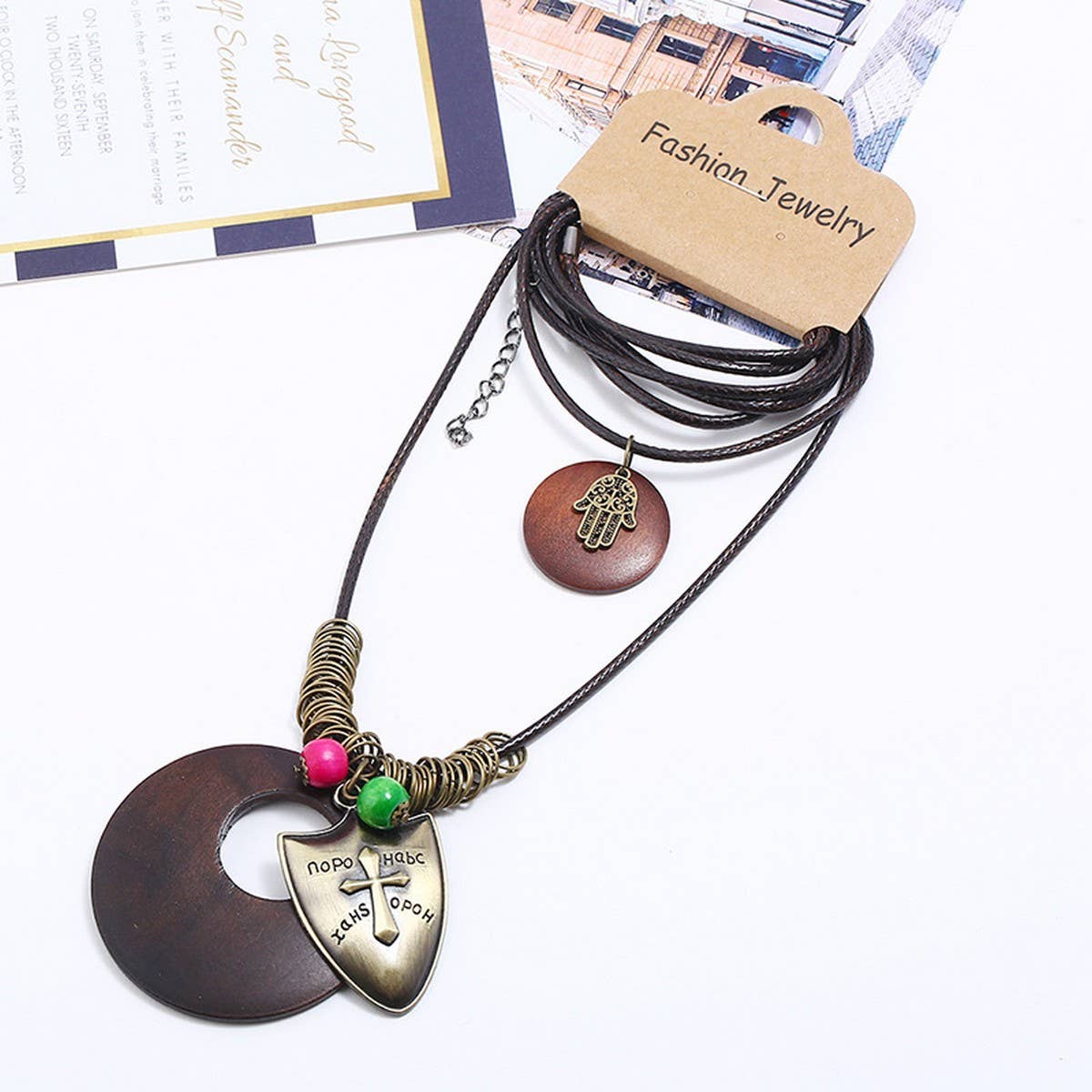 FASHION RETRO ALLOY LADIES LONG NECKLACE_CWMM4621