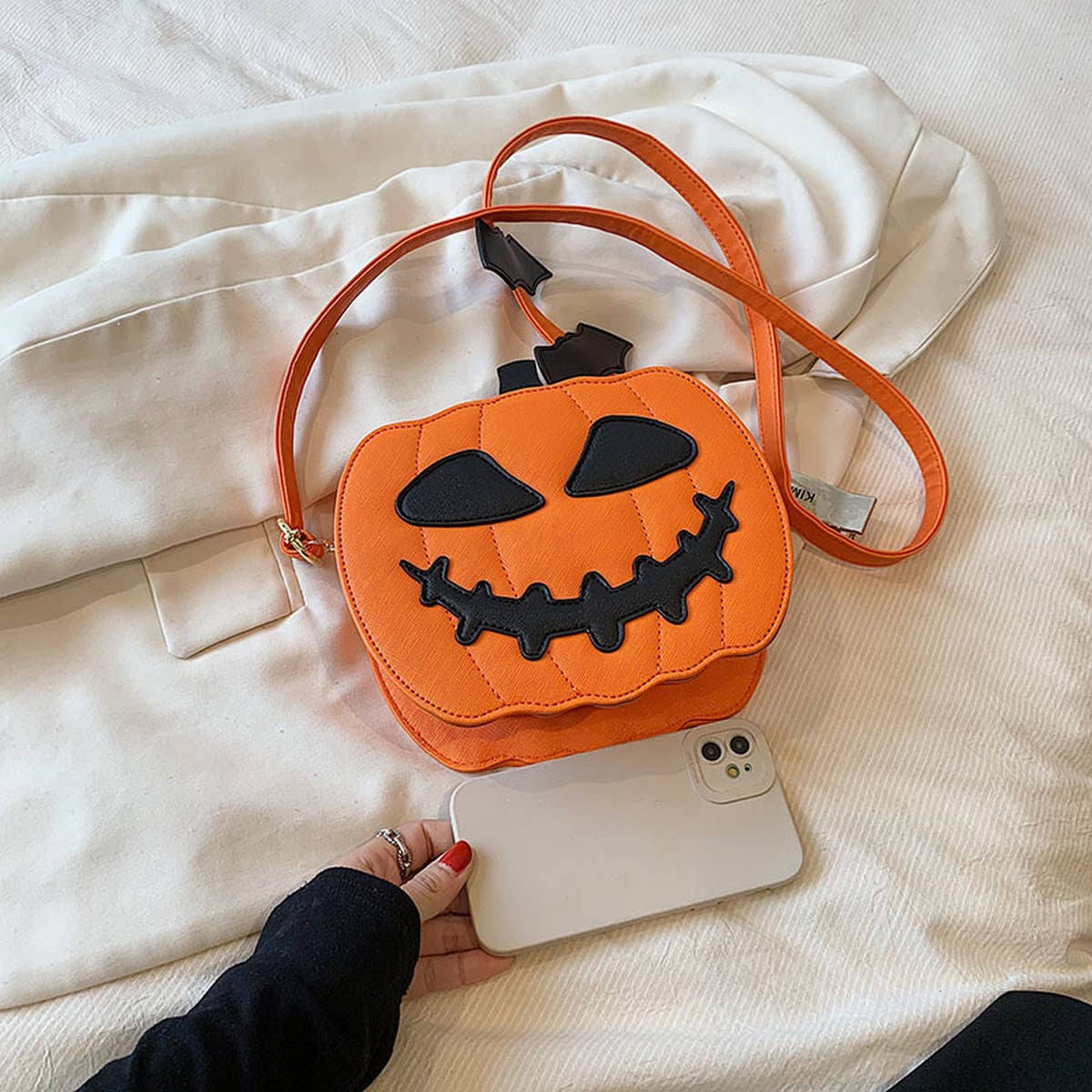 HALLOWEEN PUMPKIN BAG SHOULDER CROSSBODY BAG_CWAB0997