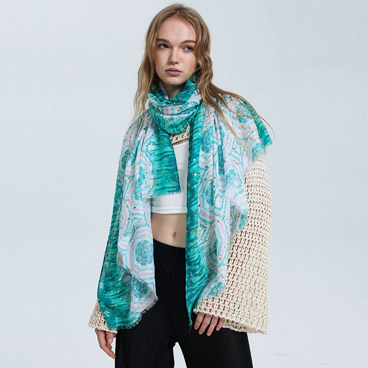 Beach Scarves - Women's Sun Protection Shawls_CWASC0680
