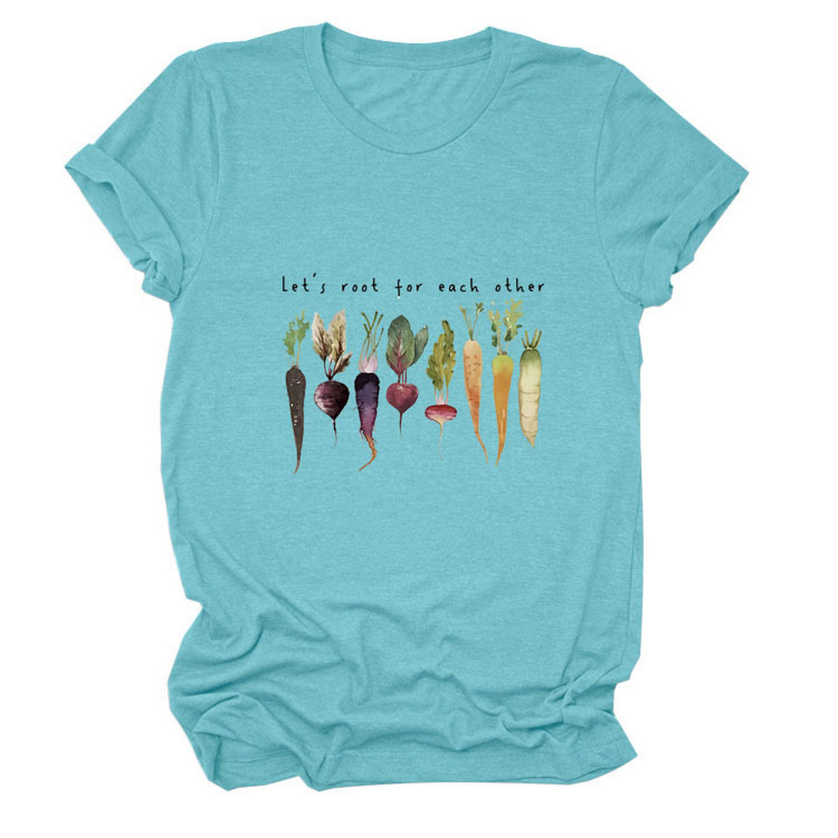 Women??¢s Crew Neck Tee with Positive Quote_CWTTS1478