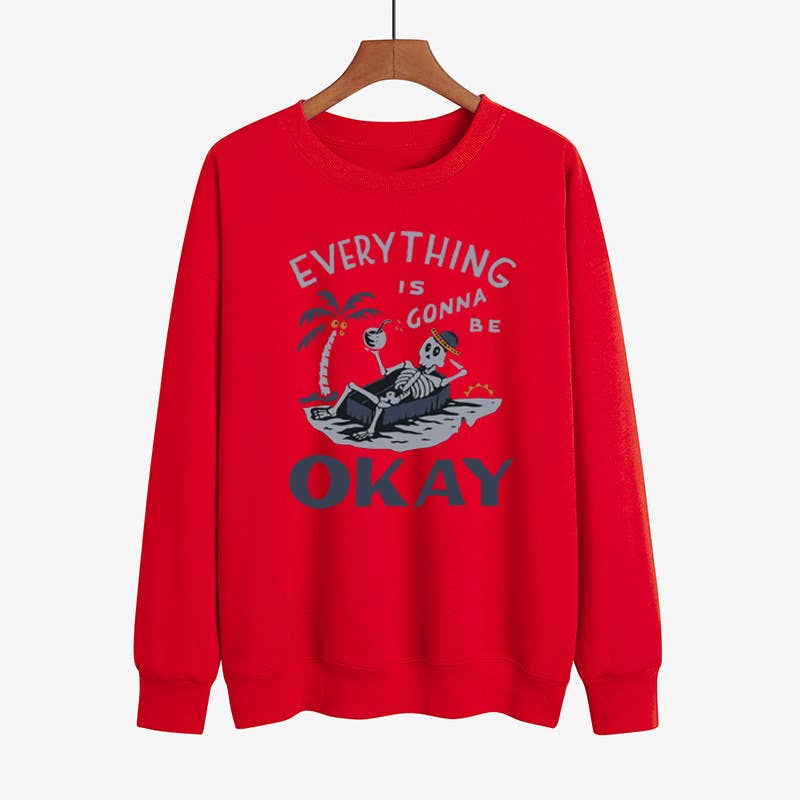 EVERY THING IS GONNA BE OKAY Halloween hoodie