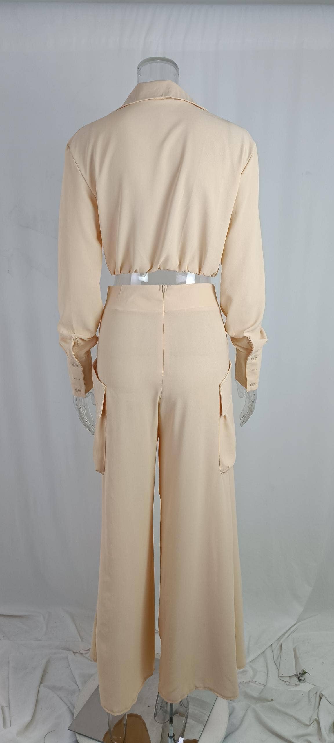 SOLID COLOR TEMPERAMENT COMMUTER FASHION SET