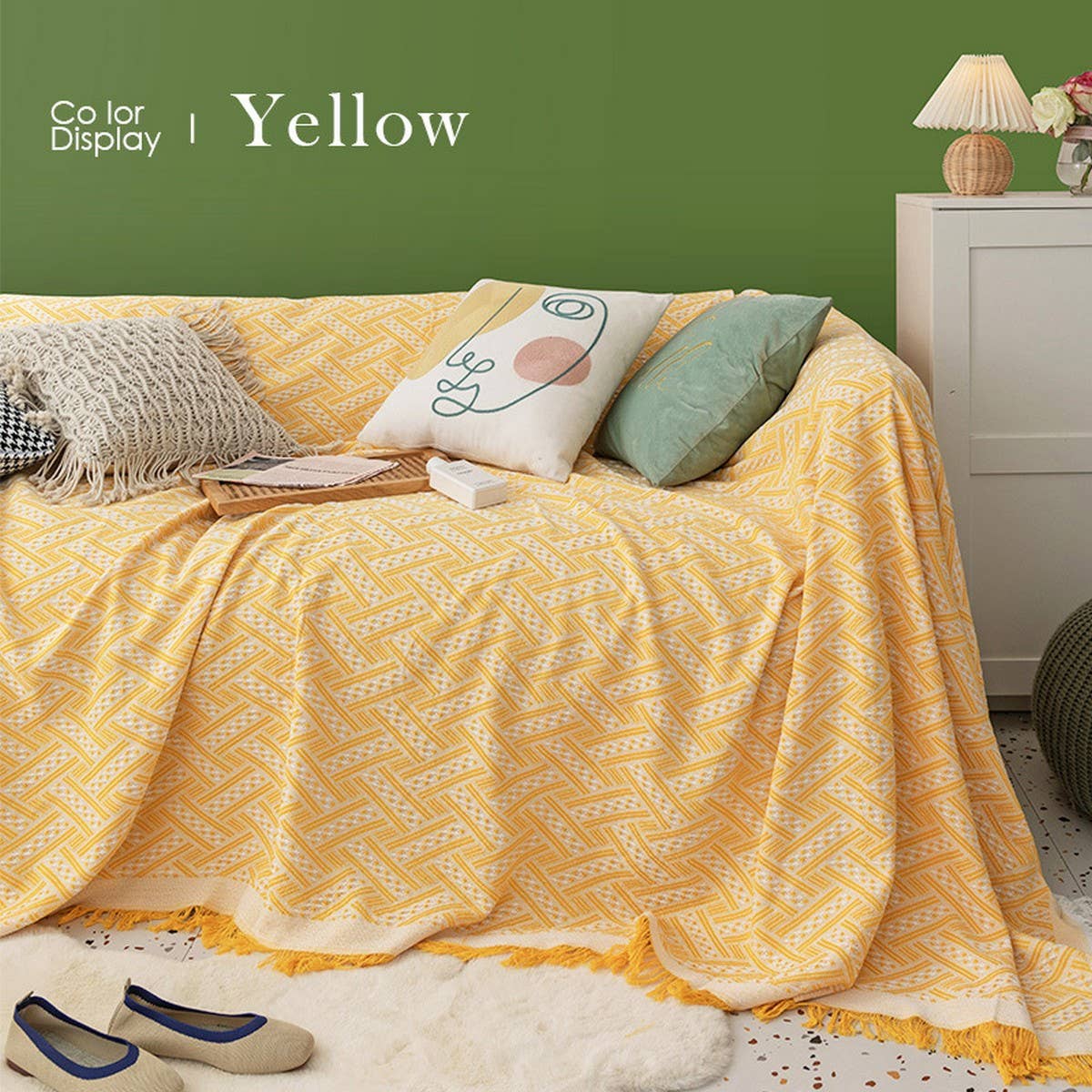 Universal Sofa Cover Blanket Full Wrap