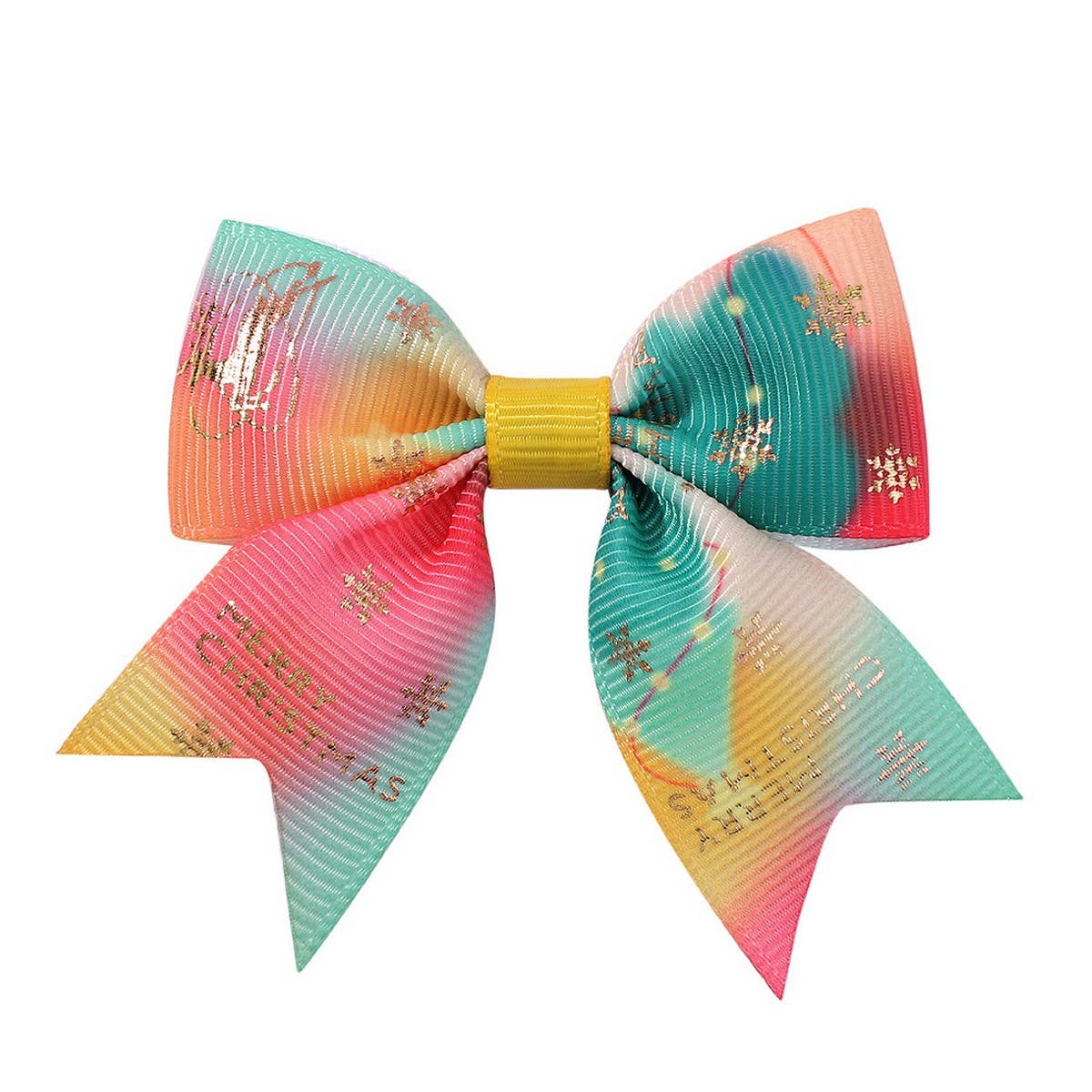 Girls¡¯ Xmas Hair Clip with Reindeer & Snow