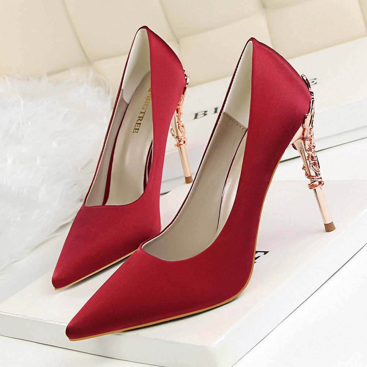 WOMEN POINTED TOE HIGH HEELS