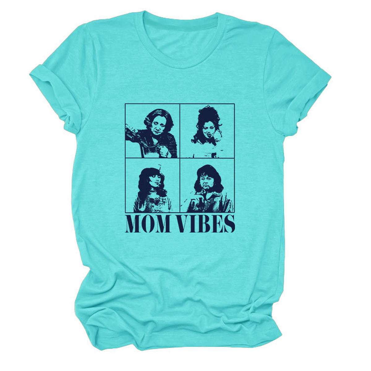 Trendy Casual Women's Crew Neck T-Shirt