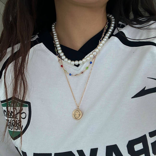 FASHION IMITATION PEARL BEADED NECKLACE_CWMM3181