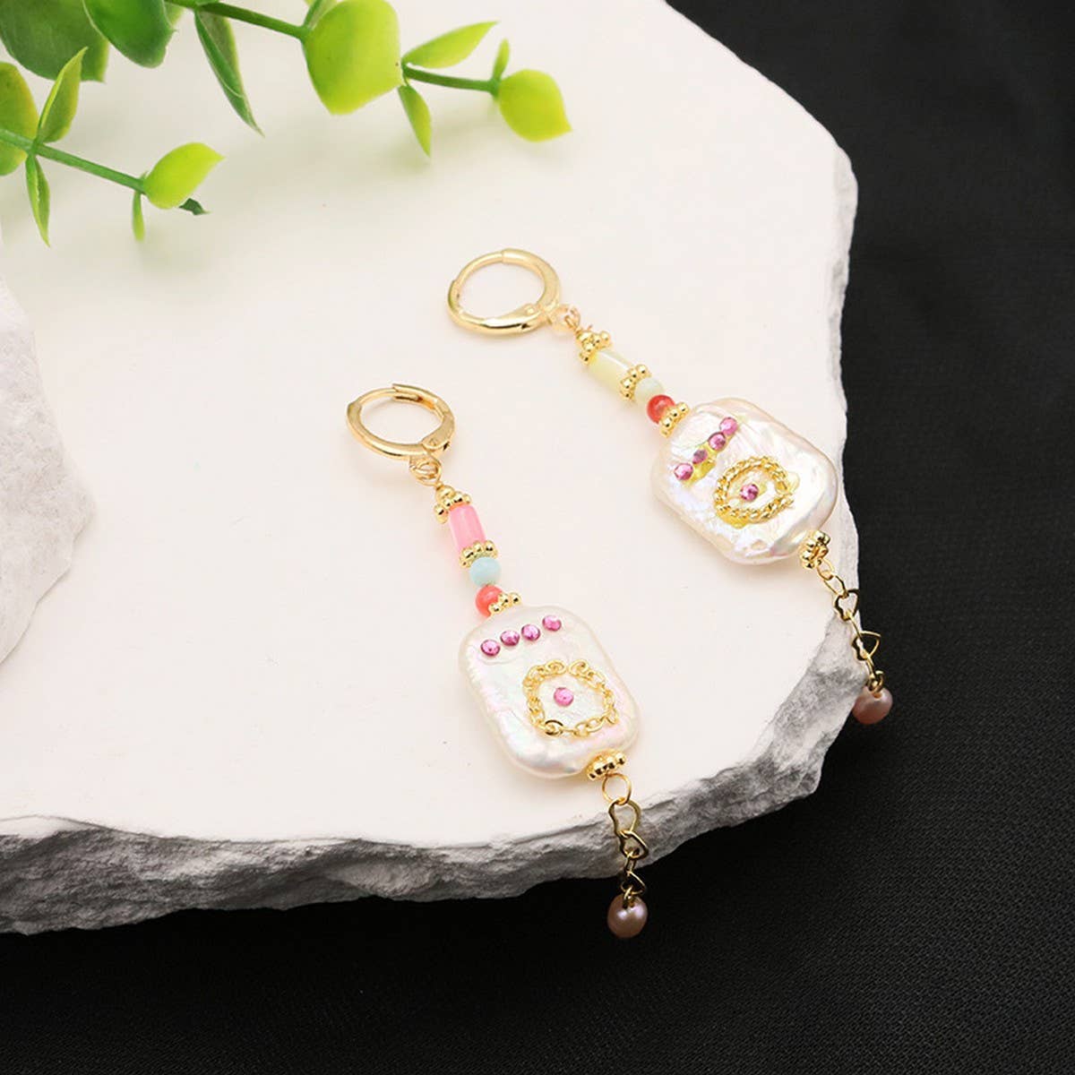 HIGH-END SWEET AND VERSATILE PEARL EARRINGS