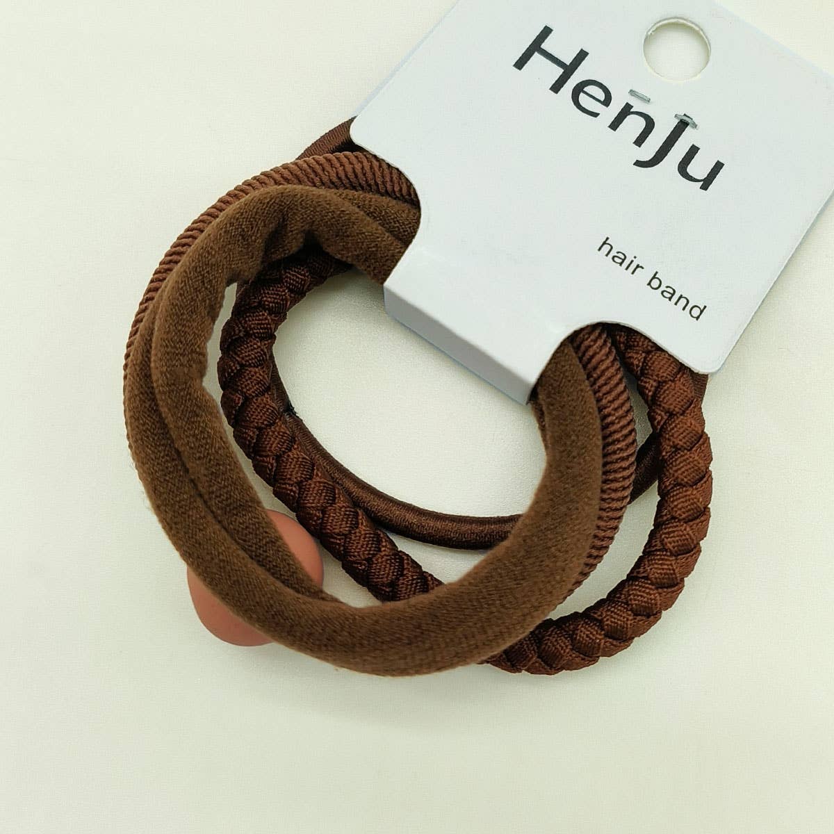 4PCS/SET BALL SIMPLE HAIR TIES_CWAHA0333