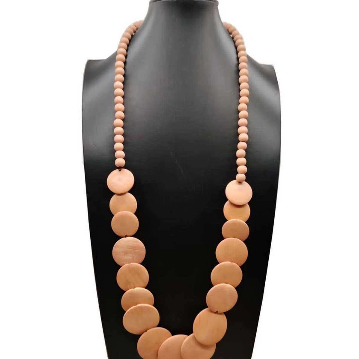 BOHEMIAN COLORFUL BEADED DISC HANDMADE NECKLACE_CWMM4855