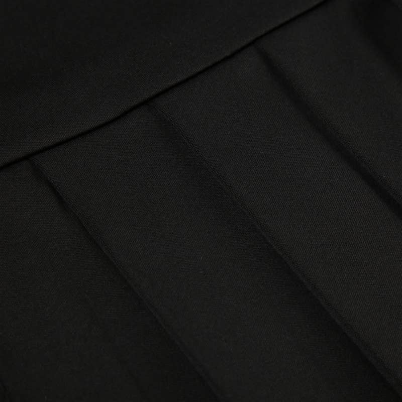 BACKLESS TOP TOP SOLID COLOR LACE-UP DRESS