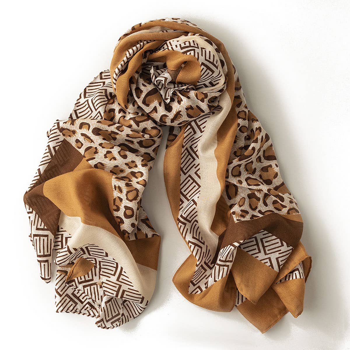 EUROPEAN AND AMERICAN LEOPARD PRINT SCARF_CWASC1015
