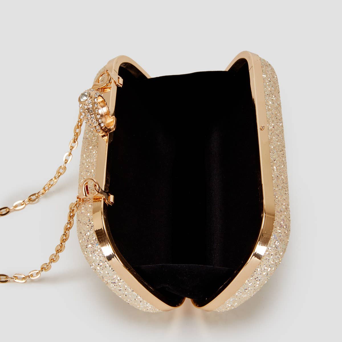 FASHIONABLE LADY EVENING BAG SHINY   CLUTCH BAG_CWAB3243