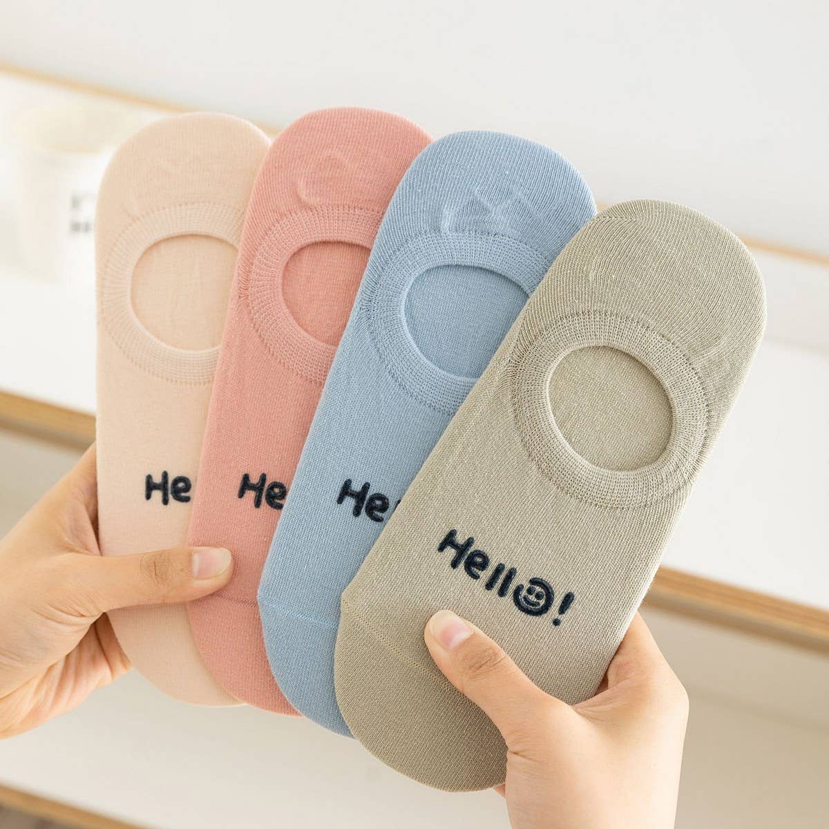 SUMMER SWEAT-ABSORBENT BOAT SOCKS FOR WOMEN