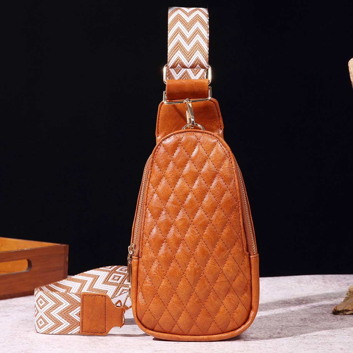 FASHION CHEST BAG CROSSBODY BAG POCKET_CWAB0936